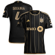 adidas LAFC Eddie Segura Home Jersey w/ MLS + Apple TV + Ford Patches 24/25 (Black/Gold)