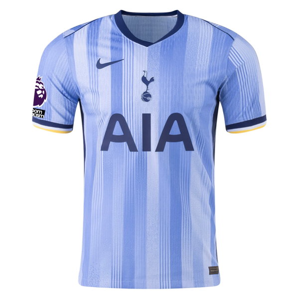 Nike Tottenham Ben Davies Away Jersey w/ EPL + No Room For Racism Patches 24/25 (Cobalt Bliss/Binary Blue)