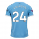 Puma Josko Gvardiol Manchester City Home Jersey 25/26 w/ EPL + Sponsor Patch (Team Light Blue/Puma White)