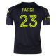 adidas Columbus Crew Mohamed Farsi Away Jersey 25/26 (Black/Yellow)