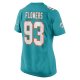 Women's Miami Dolphins Trey Flowers Nike Aqua Game Player Jersey