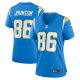 Women's Los Angeles Chargers Cornelius Johnson Nike  Powder Blue  Game Jersey