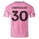 adidas Benjamin Cremaschi Inter Miami CF Home Jersey 25/26 w/ MLS Patches + Sponsor (Easy Pink)