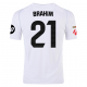 adidas Brahim Real Madrid Home Jersey w/ La Liga Patches 24/25 (White/Black)