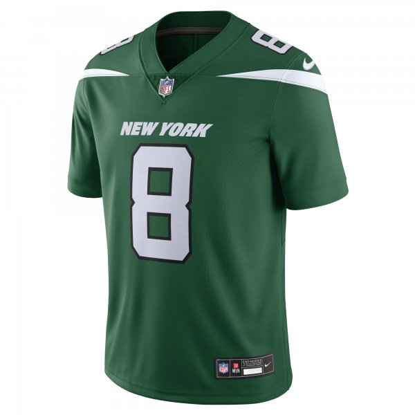 Men's New York Jets Aaron Rodgers Nike Gotham Green  Vapor Untouchable Limited Jersey