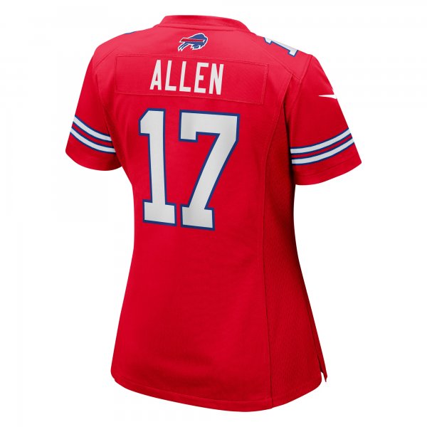 Women's Buffalo Bills Josh Allen Nike Red Player Jersey