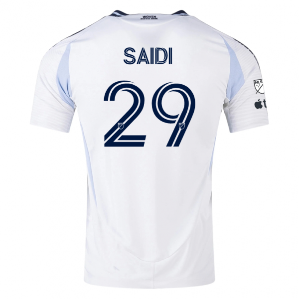 adidas San Diego FC Anisse Saidi Away Jersey 25/26 w/ MLS & Apple Patch (White)