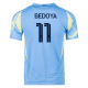 adidas Philadelphia Union Alejandro Bedoya Away Jersey 25/26 (Blue/Yellow)