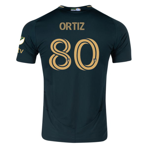 adidas Joao Ortiz Portland Timbers Home Jersey w/ MLS & Apple Patch 25/26 (Green/Gold)