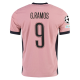Nike Paris Saint-Germain Gonçalo Ramos Third Jersey w/ Champions League Patches 24/25 (Rust Pink/Black)