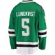 Men's Dallas Stars Nils Lundkvist Fanatics Kelly Green Home Premier Breakaway Player Jersey