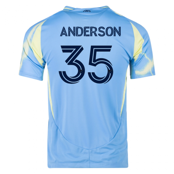 adidas Philadelphia Union Markus Anderson Away Jersey 25/26 (Blue/Yellow)