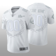 Men's Los Angeles Rams Custom White Platinum Limited Jersey