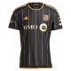 adidas Adam Saldaña LAFC Home 2025 Jersey w/ MLS + Apple TV + Ford Patches (Black/Gold)
