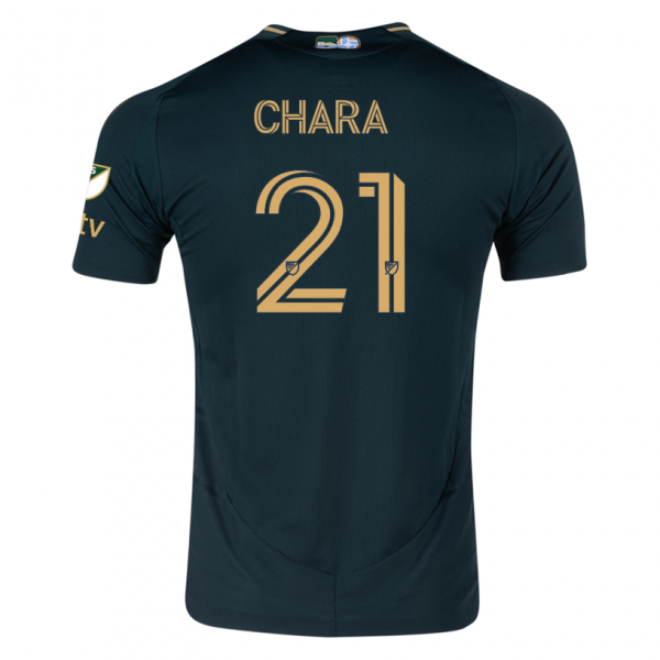 adidas Diego Chara Portland Timbers Home Jersey w/ MLS & Apple Patch 25/26 (Green/Gold)
