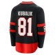 Men's Ottawa Senators Dominik Kubalik Fanatics Black Home Breakaway Jersey