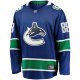 Men's Vancouver Canucks Nils Aman Fanatics Blue Home Premier Breakaway Player Jersey