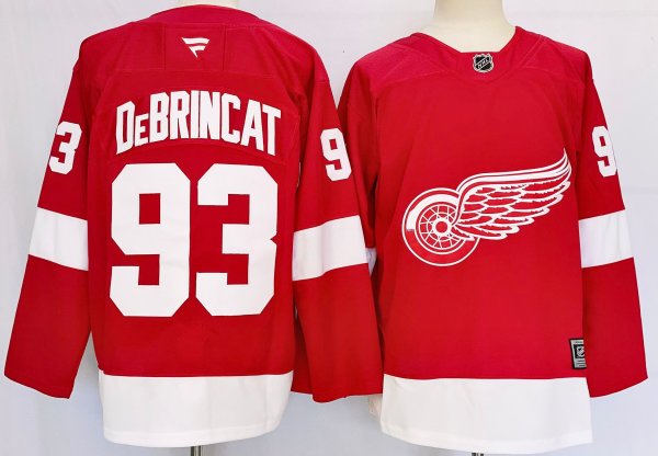 Men's #93 Alex DeBrincat Detroit Red Wings Red City Edition Jersey