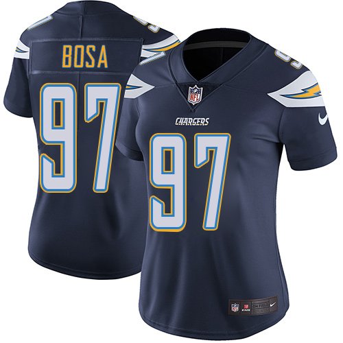 Women's Nike Los Angeles Chargers #97 Joey Bosa Navy Blue Team Color Stitched NFL Vapor Untouchable Limited Jersey