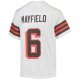 Youth Cleveland Browns Baker Mayfield Nike White 1946 Collection Alternate Game Jersey