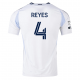 adidas San Diego FC Andres Reyes Away Jersey 25/26 w/ MLS & Apple Patch (White)