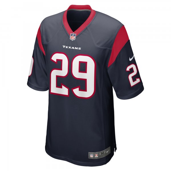 Men's Houston Texans Alex Austin Nike  Navy Team Game Jersey