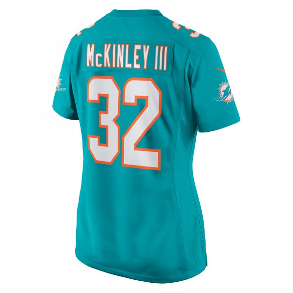 Women's Miami Dolphins Verone McKinley III Nike Aqua Game Player Jersey