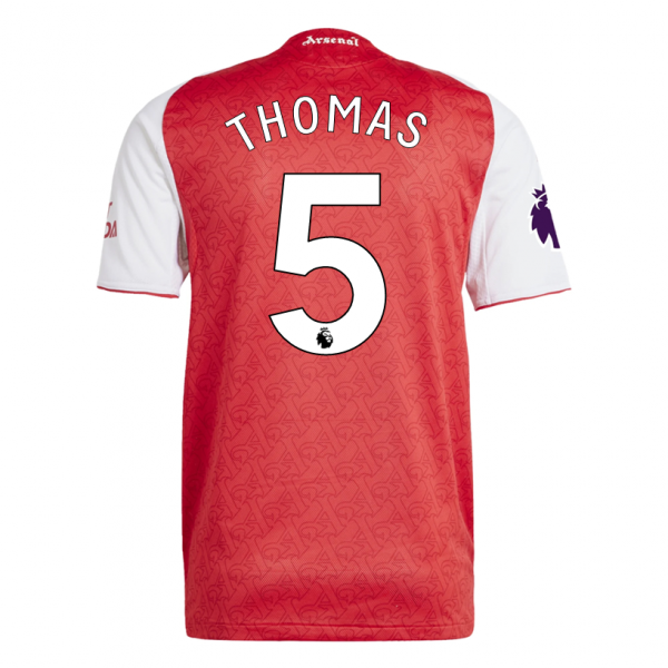 adidas Thomas Arsenal FC Home Jersey 25/26 w/ EPL Patch (Better Scarlet/White