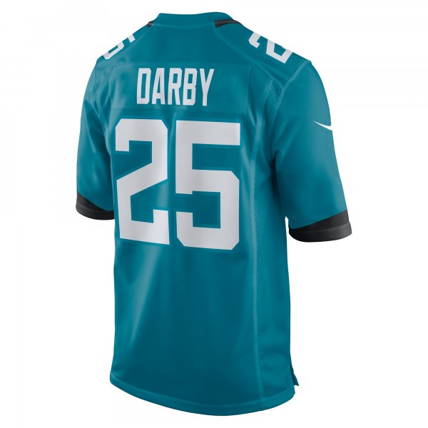 Men's Jacksonville Jaguars Ronald Darby Nike  Teal Team Game Jersey