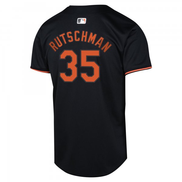 Youth Baltimore Orioles Adley Rutschman Nike Black Alternate Limited Player Jersey