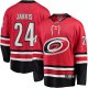 Men's Carolina Hurricanes Seth Jarvis Fanatics Red Alternate Breakaway Player Jersey