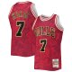 Men's Chicago Bulls Toni Kukoc Mitchell & Ness Red Hardwood Classics 1997/98 Lunar New Year Swingman Jersey