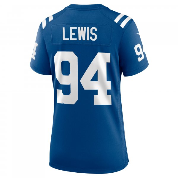 Women's Indianapolis Colts Tyquan Lewis Nike Royal Game Jersey