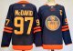 Men's #97 Connor McDavid Edmonton Oilers Black And Orange City Edition Jersey