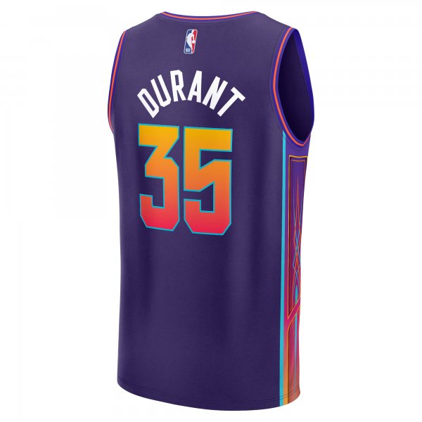 Men's Phoenix Suns Kevin Durant Fanatics Purple Fast Break Jersey - City Edition