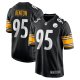 Men's Pittsburgh Steelers Keeanu Benton Nike  Black Team Game Jersey