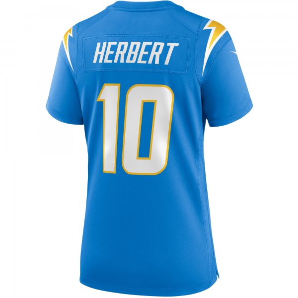 Women's Los Angeles Chargers Justin Herbert Nike Powder Blue Game Jersey