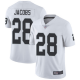 Las Vegas Raiders #28 Josh Jacobs White Men's Stitched Nike NFL Vapor Untouchable Limited Jersey