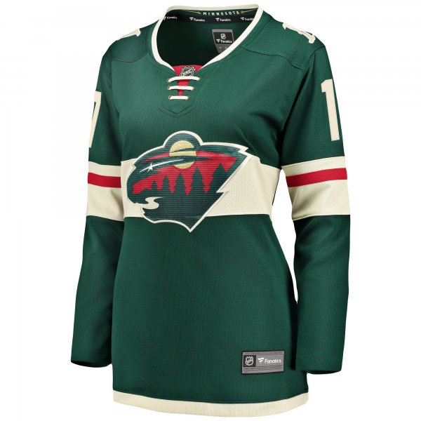 Women's Minnesota Wild Marcus Foligno Fanatics Green Breakaway Player Jersey