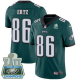 Nike Philadelphia Eagles #86 Zach Ertz Midnight Green Team Color Super Bowl LII Champions Men's Stitched NFL Vapor Untouchable Limited Jersey