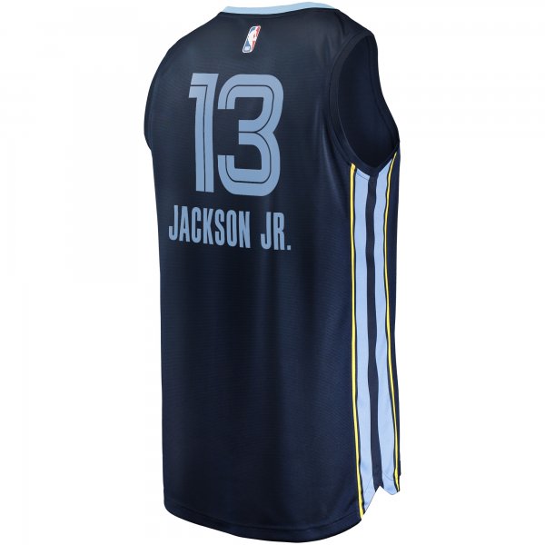 Youth Memphis Grizzlies Jaren Jackson Jr. Fanatics Navy 2021/22 Fast Break Replica Jersey - Icon Edition