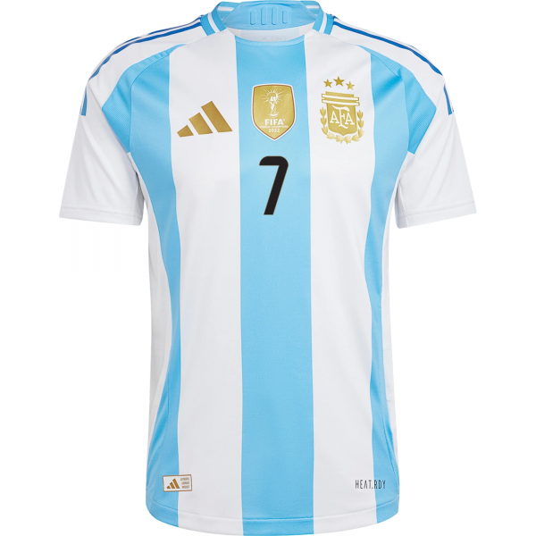 adidas Argentina Rodrigo De Paul Home 24/25 (White/Blue Burst)