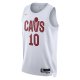 Unisex Cleveland Cavaliers Darius Garland Nike White Swingman Jersey - Association Edition