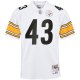 Youth Pittsburgh Steelers Troy Polamalu Mitchell & Ness White 2005 Retired Player Legacy Jersey