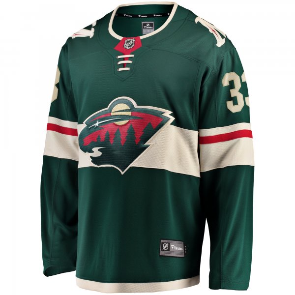 Men's Minnesota Wild Alex Goligoski Fanatics Green Home Breakaway Player Jersey