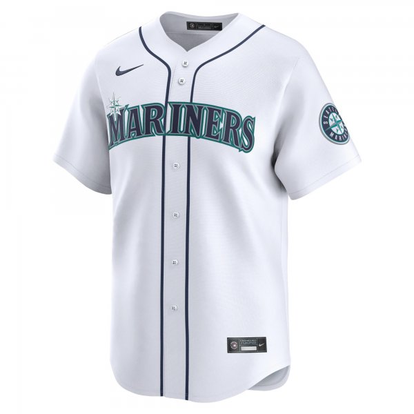 Men's Seattle Mariners Nike White Home Limited Pick-A-Player Retired Roster Jersey