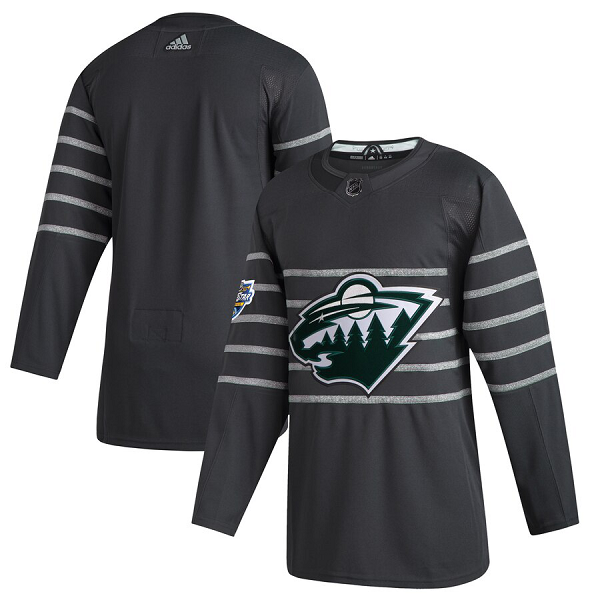 Men's Minnesota Wild Adidas Gray 2020 NHL All-Star Game Jersey