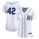 Women's Detroit Tigers  Nike White 2024 Jackie Robinson Day Home Limited Jersey