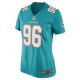 Women's Miami Dolphins Porter Gustin Nike Aqua Game Player Jersey