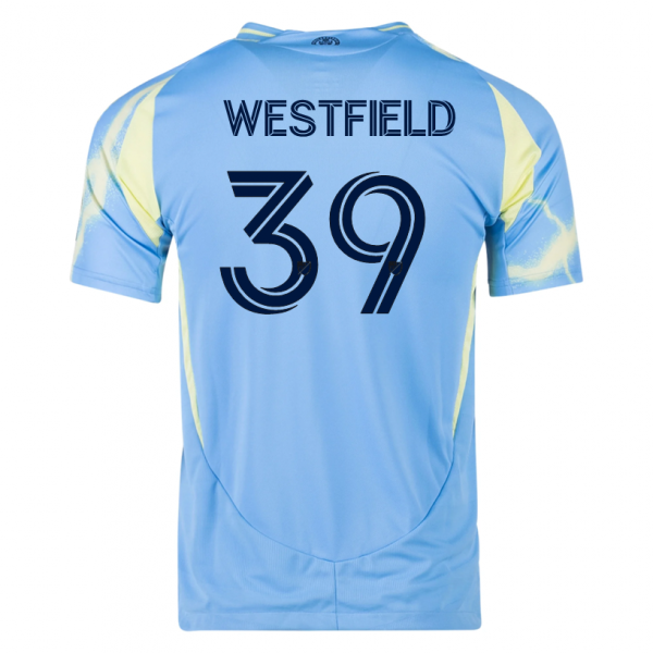 adidas Philadelphia Union Frankie Westfield Away Jersey 25/26 (Blue/Yellow)